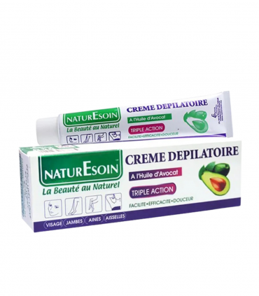 NaturEsoin Crème Dépilatoire à l’Huile d’Avocat 50 ml