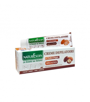 NaturEsoin Crème Dépilatoire à l’Huile d’Argan 50 ml