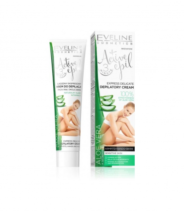 ACTIVE EPIL CRÈME DÉPILATOIRE ALOE VERA PEAU SENSITIVE 125ML