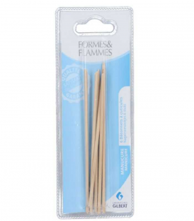 REPOUSSE-PEAUX BATONNETS MANUCURE ETUI DE 6