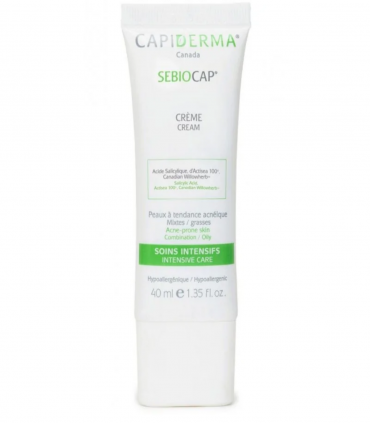 SEBIOCAP CRÈME VISAGE POUR PEAUX À TENDANCE ACNÉIQUE 40ML