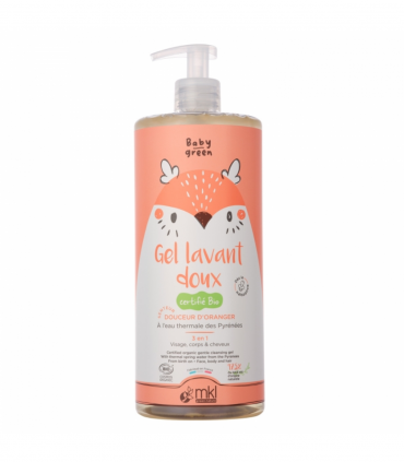MKL Baby Green Gel Lavant Doux Bio 1L