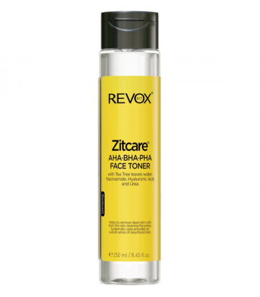 REVOX ZITCARE AHA.BHA.PHA. ACTIVE FACE TONER 250ml