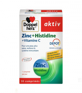 Doppel Herz Zinc+Histidine+Vitamine C 30cps