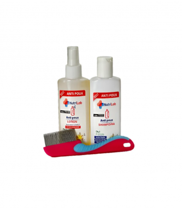 Nutrilab Pack Anti Poux Avec Brosse