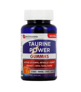 Forte Pharma Taurine Power Gummies Gout Cola 60gommes