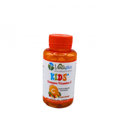 Vertu Plus Kids+ Vitamine C Gout Orange 60 Gommes
