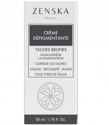 ZENSKA CRÈME DÉPIGMENTANTE – 50ml
