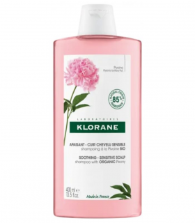 klorane shampoing apaisant a la pivoine 400ml