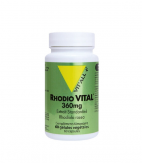 VITALL PLUS RHODIOLA 360MG 30 GELULES