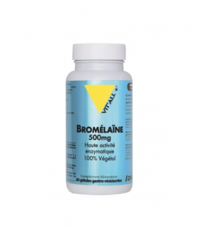 VITALL PLUS BROMELINE 500MG 60 GELULES