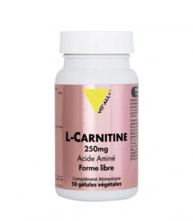 VITALL PLUS L CARNITINE 250MG 50 GELULES