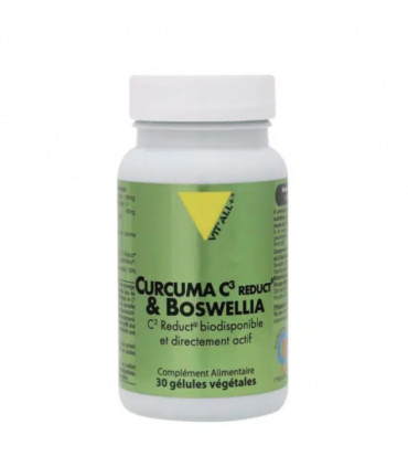 VITALL PLUS CURCUMA C3 REDUCT & BOSWELLIA 30 GELULES