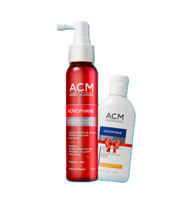Acm Novophane Lotion anti-chute - 100 ml + Shampooing Energisant 200ml Offert
