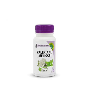 Mgd Nature Valériane et Mélisse - 60 Gélules