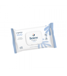 BIOLANE Lingettes Pure H2O 72 Pieces