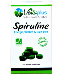 VERTUPLUS SPIRULINE 500 MG 200 COMPRIMES