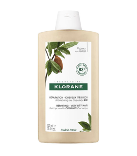 KLORANE SHAMPOOING BIO NUTRITION AU CUPUACU 400ml sur Mapara.ma