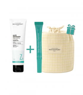 Novexpert Trio Zinc Gelée Moussante 150ml + Stop Bouton Express 7ml