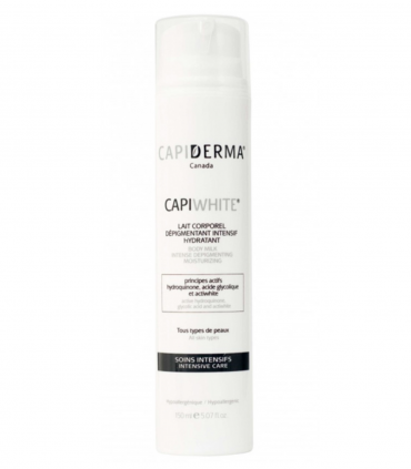 Capiderma - Lait corporel dépigmentant intensif hydratant - 150 ml