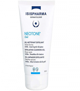 isispharma neotone gel nettoyant exfoliant 150ml