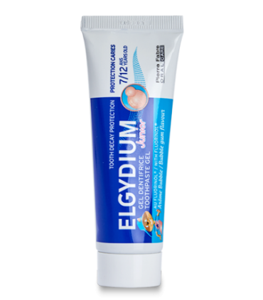 JUNIOR DENTIFRICE BUBBLE GUM 7-12 ANS