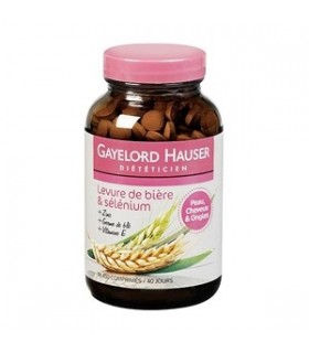 HAUSER LEVURE DE BIERE ET SELENIUM 400 COMPRIMÉS