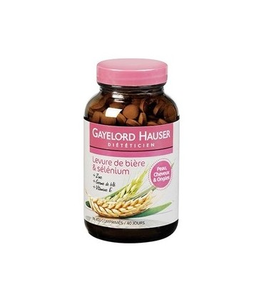 HAUSER LEVURE DE BIERE ET SELENIUM 400 COMPRIMÉS