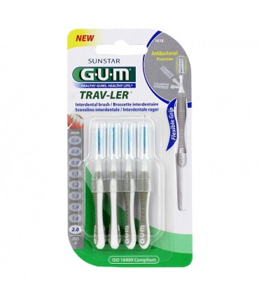 TRAV-LER BROSSETTE INTERDENTAIRE 2, 0 MM REF1618-4 BROSSETTES