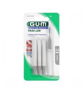 TRAV-LER MANCHE PAR 4 UNITES AVEC BROSSETTE 2MM