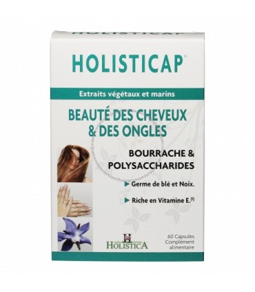 HOLISTICAP CHEVEUX ET ONGLES 60 CAPSULES