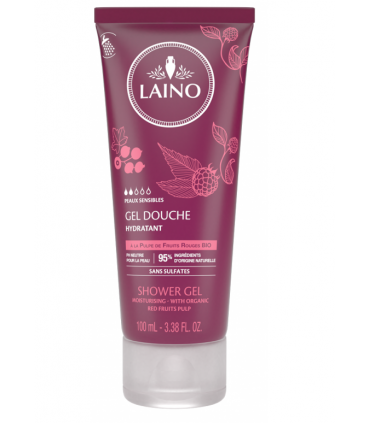 GEL DOUCHE HYDRATANT FRUITS ROUGES 100ML