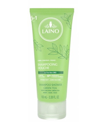 SHAMPOOING DOUCHE 3 EN 1 THÉ VERT 100ML