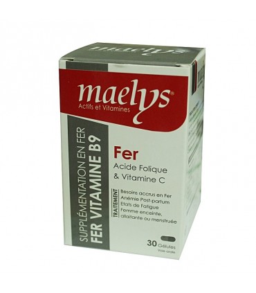 MAELYS FER 30 GELULES
