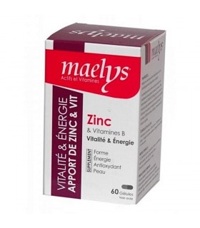 ZINC & VITAMINES B VITALITÉ 60 GÉLULES