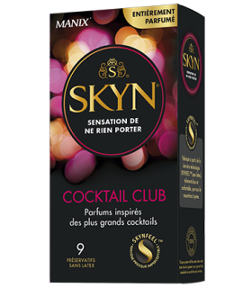 SKYN COCKTAIL CLUB BOITE DE 9
