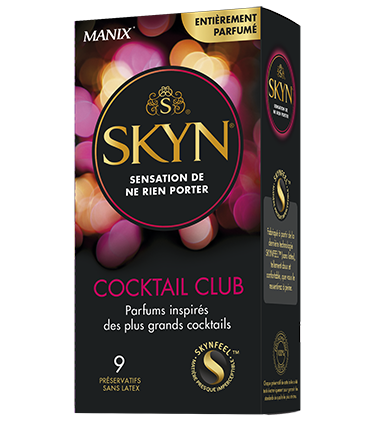 SKYN COCKTAIL CLUB BOITE DE 9