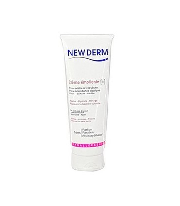 NEWDERM CRÈME ÉMOLLIENTE + 250 ML PEAU SÈCHE À TRÈS SÈCHE