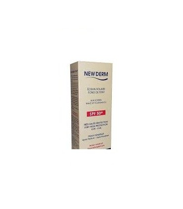 NEWDERM ECRAN SOLAIRE SPF50 CHOIX DE TEINTE