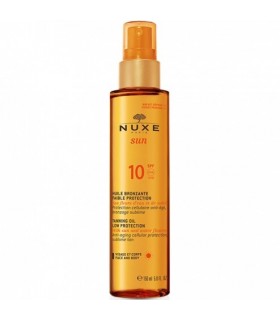 SUN HUILE BRONZANTE SPF 10 FAIBLE PROTECTION 150 ML