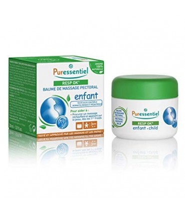 RESP OK BAUME DE MASSAGE PECTORAL ENFANT 60ML