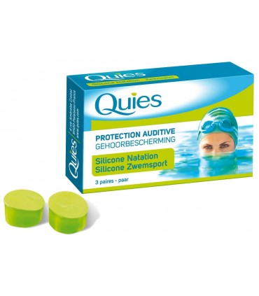 SILICONE NATATION ADULTE 3 PAIRES