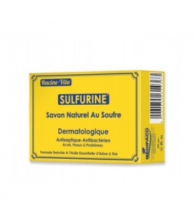 SAVON DERMATOLOGIQUE AU SOUFRE ET ARBRE A THE 80G
