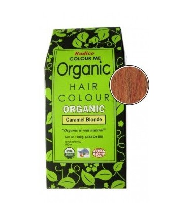 COLORATION BIO VÉGÉTALE CARAMEL BLONDE 100 GR