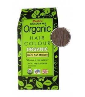 COLORATION BIO VÉGÉTALE DARK ASH BLONDE 100 GR