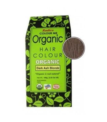 COLORATION BIO VÉGÉTALE DARK ASH BLONDE 100 GR