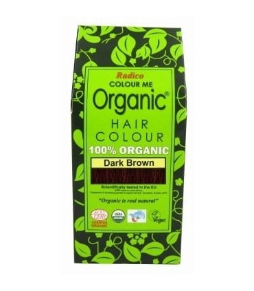 COLORATION BIO VÉGÉTALE DARK BROWN 100 G