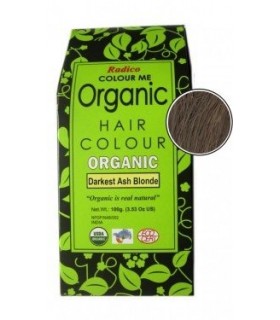 COLORATION BIO VÉGÉTALE DARKEST ASH BLONDE 100 GR