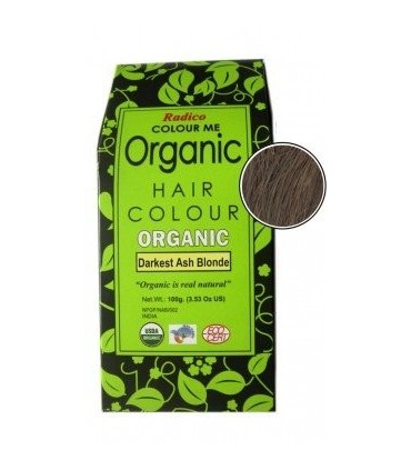 COLORATION BIO VÉGÉTALE DARKEST ASH BLONDE 100 GR