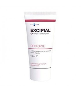 EXCIPIAL DEOFORTE ANTI-TRANSPIRANT 50ML TRANSPIRATION STOPPÉE AU NIVEAU DES MAINS, DES AISSELLES ET DES PIEDS